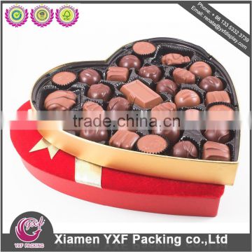 valentine heart shaped box of chocolate