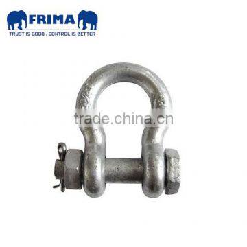 Best price us type bow bolt type chain shackles with high quality