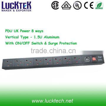 PDU with surge protection uk socket