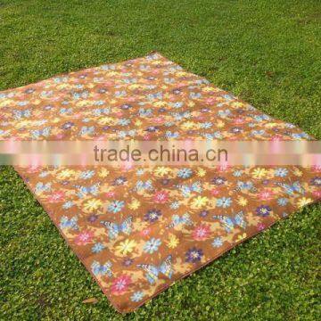 Fleece camping mat