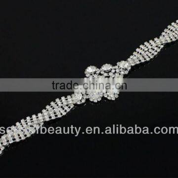 hot sale long rhinestone connector buckle jewelry wholesale RA038