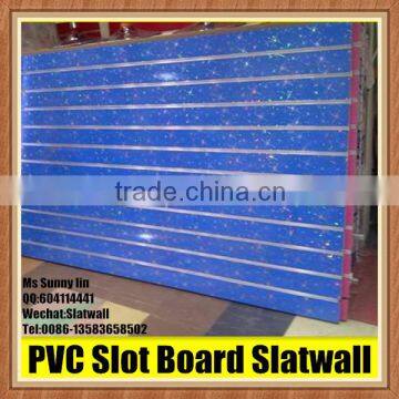 PVC face mdf sloat board