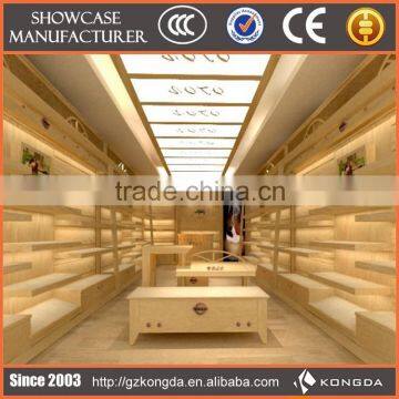 High quality display shelving shoe store displays