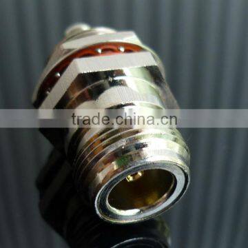 RF Coaxial Adapter SMA female to N female bulhead