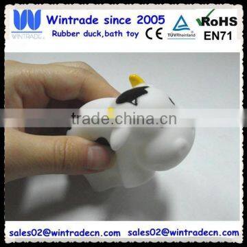 Rubber cow farm animal toy squirter plastic cows
