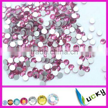 New 2014! High Quality Flat back non hotfix rhinestones nail art crystal beads For DIY