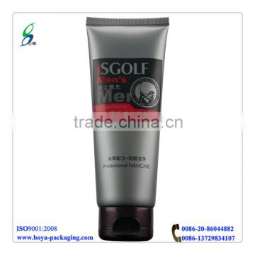 flip top cap skin cream cosmetic tube 200g,plastic LDPE hand cream tube