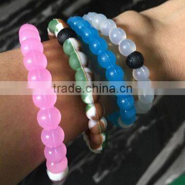 2016 Silicone Bead Pearl Bracelet photo-5
