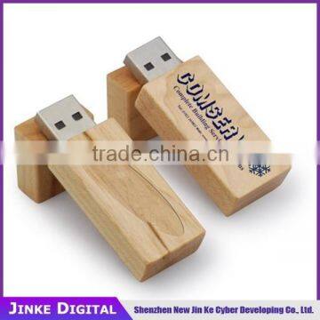 Custom logo wood usb flash drive 2gb/8gb/16gb/64gb wood usb drive