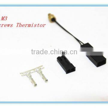 Popular and Durable Modular Screw On M3 Stud Thermistor for Reprap Prusa 3D Printer Hot End For Printing Accessory photo-2
