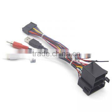 High quality DB25 male to famle RCA cable/Vehicle traveling data recorder wiring harness