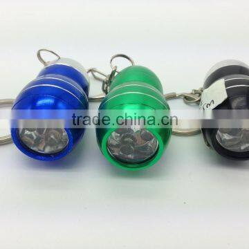 3 LED key chain flashlight