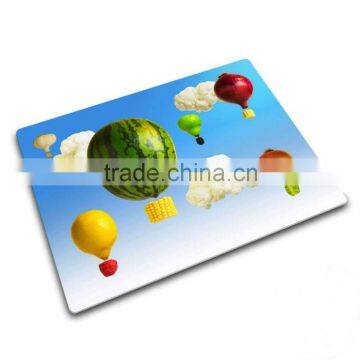 Heat resistant vegetable & fruit glass chopping board