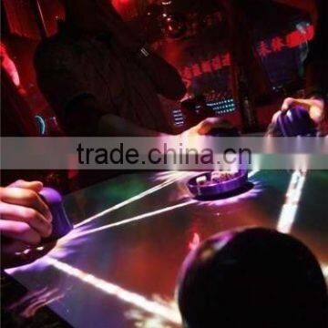 Interactive projection table game system for entertainment