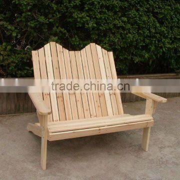 FY-3669 Fir Adirondack Double Chair