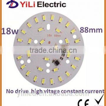selling leds board 18w 220v cylinder light smallpox globe bulb lamp parts AC LED