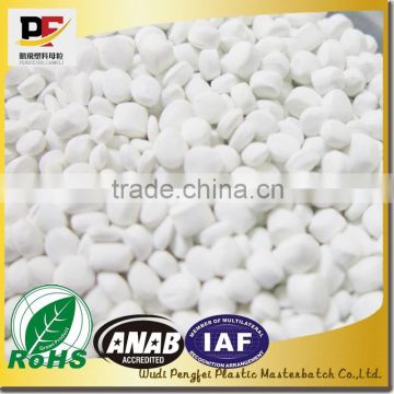 PENGFEI Plastic Materbatch, TiO2 White masterbatch, PP/PE color masterbatch manufacturer