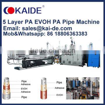 3 Layer or 5 layer PE EVOH PE Oxygen Barrier Multilayer pipe production line