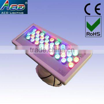 high power 36*1w RGB outdoor waterproof IP65 led wall washer stage lighting