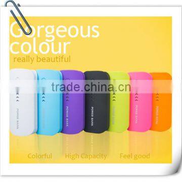 Power Bank 18650 5600mAh USB External Mobile Backup&protable charger Powerbank Battery for mobile Phone Universal Charger