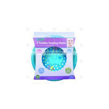 2 Toddler Feeding Plates
