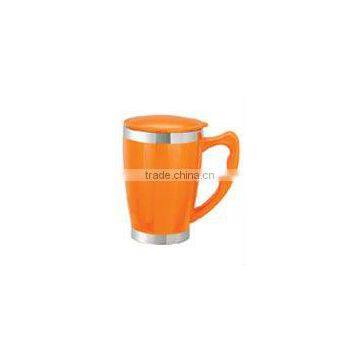 stainless steel mug 300ml small coffee mug with handle