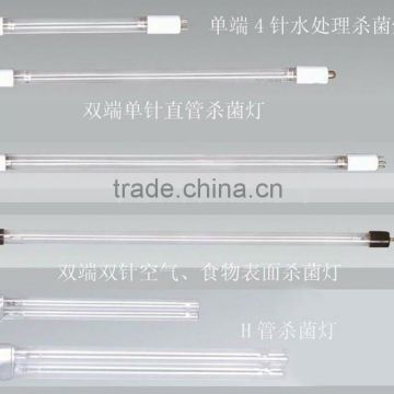 single end uv sterilization lamp, quartz uv sterilization lamp, 75w germicidal uv lamp, uv 254nm lamp 12v