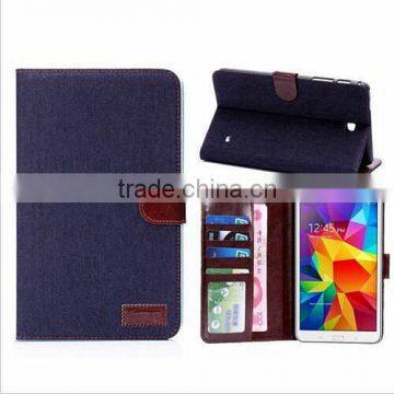 Luxury Business Style Stand Function tablet case for samsung galaxy tab 4.8.0 T330