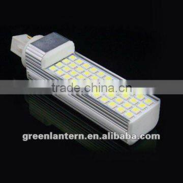 6W 7W G24 Base Socket LED Energy Saving Horizontal Corn Plug Bulbs Light Lamps Home LED PL light CE&RoHS