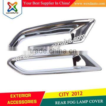 Chrome Accessories REAR FOG LAMP COVER for HONDA CITY 2012