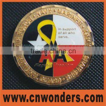 High quality customized brass medallion