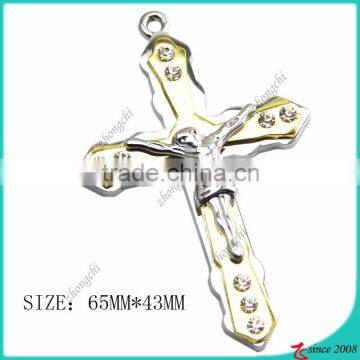 Cheap Zinc Alloy Jesu Fashion Cross Necklace For Men