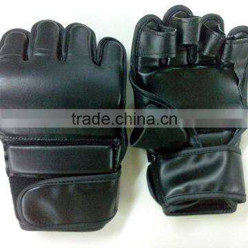 Full Black MMA Gloves