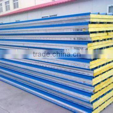 Rock wool metal sandwich panel