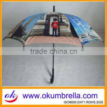 windproof 24'' 8 ribs eiffel tower umbrella own design