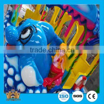 Theme Park Kids Game Equipment Electric Track Train for Children Sale