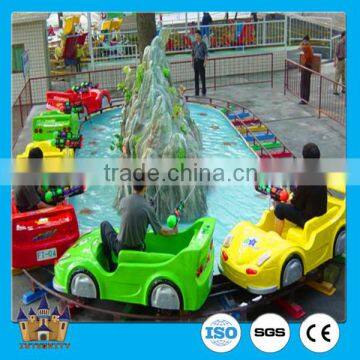 Amusement Park Children Games Water Amphibious Chariots Island Kiddie Rides