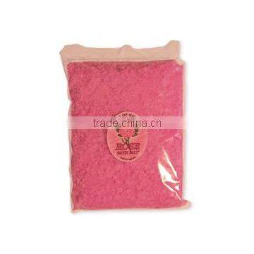 Bath salts "Rose" bag, 250gr. Made in EU. Private Label Available.