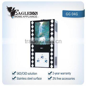 02Egypt Flur Type Gas Water Heater With Brand