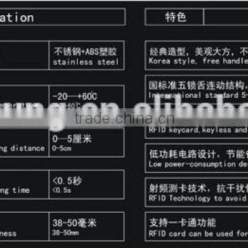 Hotel Lock With Free Management Software Intelligent RFID Card Lock photo-6
