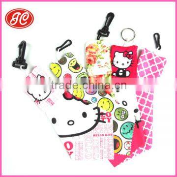 Eyeglasses Cleaning Pending Cloth With Plastic Hook