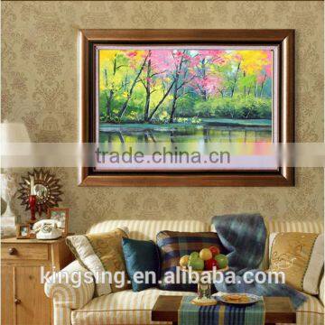 Handpaint Canvas Landscape Painting For Decor 46165