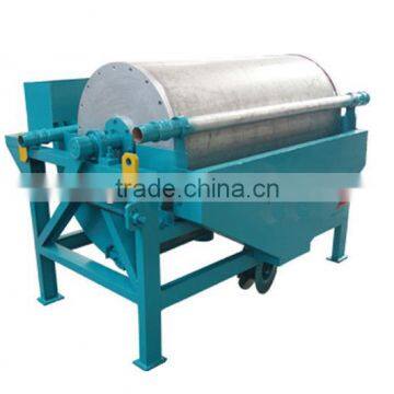 Wet drum sand iron ore magnetic separator