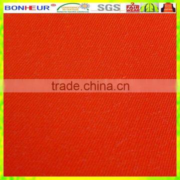 hi Viz Orange Poly/cotton Fabric Waterproof Breathable for Overalls(TPC723) photo-2