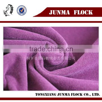 China Professional Flocking Classic Car Plain Upholstery Fabric