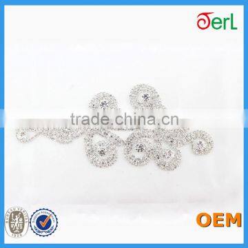 2016 new style rhinestone chain trimming for wedding dress