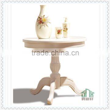 SHX Hot Selling Small Round Table Wooden Round Tea Table Coffee Table HB-601# Small Wooden Round Table