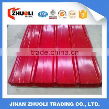 Roofing Plate Prepainted Corrugate Roofing Sheet PPGI sheet metal roofing/ zinc corrugated roofing sheet/ppgi roofing sheet