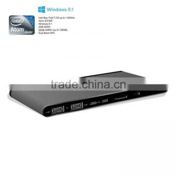 5.8G Wifi slim design BT 4.0 desktop mini computer