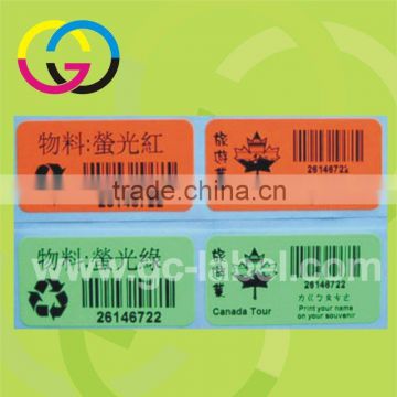 Hot wholesale cable label sticker self-adhesive label stickers